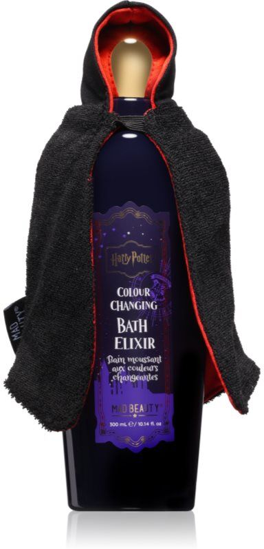 Mad Beauty Harry Potter Colour Changing Bath Elixir bubble bath + wash cloth 300 ml