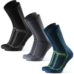 DANISH ENDURANCE Laufsocken Long Distance Running Crew, Größe 39/42 in Bunt Bunt
