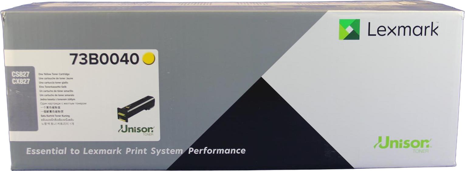 Lexmark 73B0040, 15000 Seiten, Gelb, 1 Stück(e)