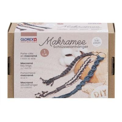 Bastelset Makramee Schlüsselanhänger