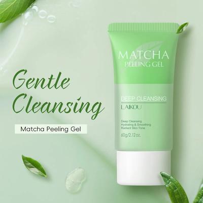 Uplift Essentials Matcha Exfoliating Gel For Deep Cleansing And Skin Renewal 60g Matcha Exfoliating Gel For Deep Cleansing And Skin Renewal 60g