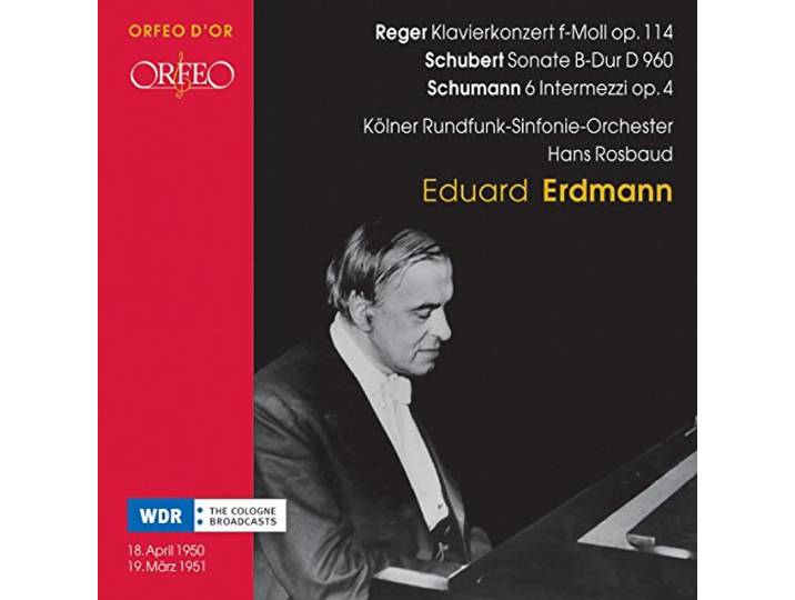 Erdmann/K Lner Rundfunk-Sinfonie-Or - Klavierkonzert/Schubertsonata D960.