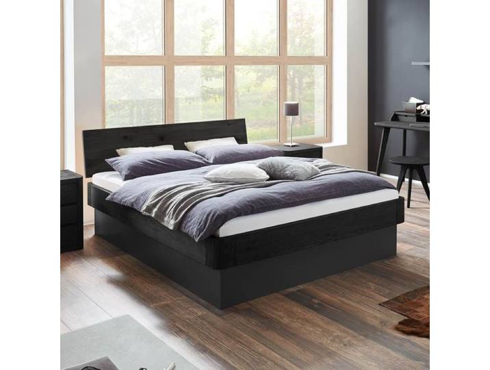 Bett Otavalo Komfort Eiche Massivholz mit Bettkasten 180x200cm