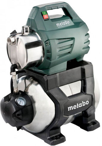 Metabo HWW 4500/25 Inox Plus Surpresseur avec réservoi ( 24 L/1300 W/4500 l/h) 600973000