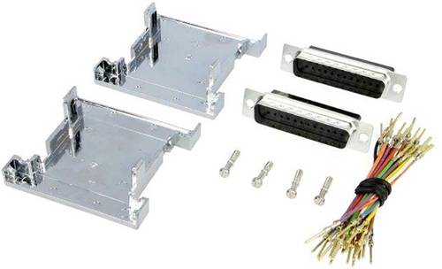 Encitech GA-1515-MF-M-K D-SUB Adapter D-SUB-Stecker 15pol. - D-SUB-Buchse 15pol. 1St.
