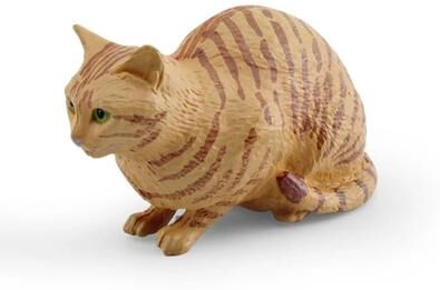 Inspire Select Cute Realistic Lying Cat Figurine Mini Simulation Pet Ornament For Desk & Car Decor 5