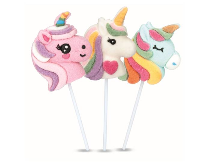 FIZZY Sucette Licorne acidulée - 35 g (1 sucette unitaire)