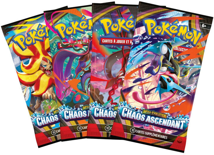 Pokémon : ME04 Chaos Ascendant - Booster à l'unité