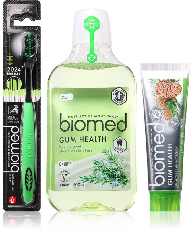 Biomed Gum Health Set Ensemble de soins dentaires pour gencives sensibles