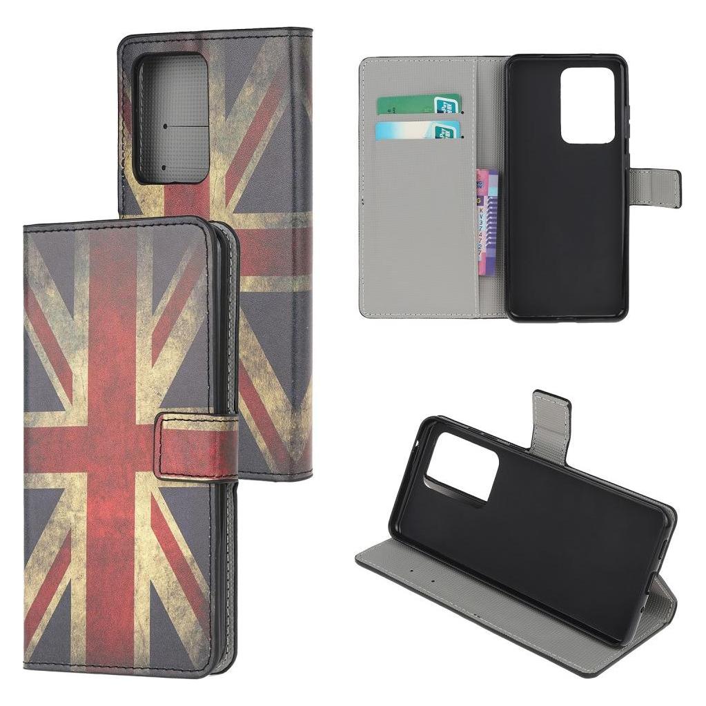 Cover-Discount Galaxy S20 Ultra - Leder Hülle Kartenfach UK Flagge (Samsung Galaxy S20 Ultra) (101223827C)