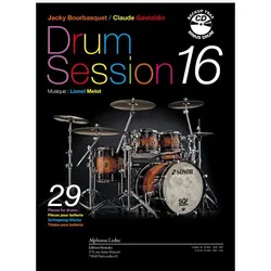 Drum session vol.16 (+CD) pour batterie, Schulbücher von Jacky Bourbasquet