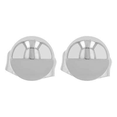 Paar Ohrhänger ADELIA´S "Unisex Ohrringe – Ohrstecker aus Edelstahl", Damen, Gr. Unisex, Edelstahl, silber, Ohrringe, Geschenkidee: zeitlos und vielseitig