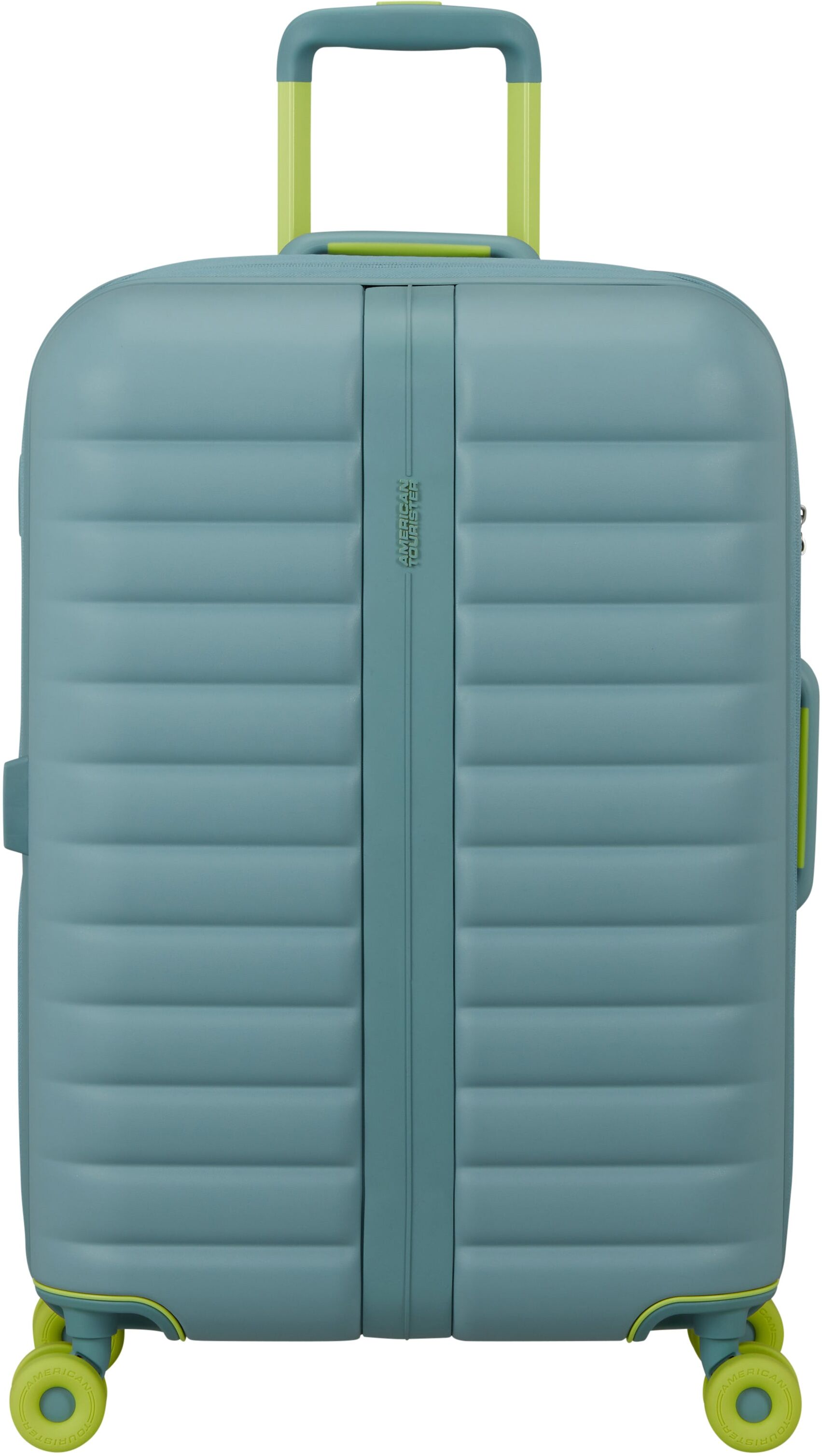 American Tourister Neovibe 67cm Spinner 4-Wheel Expandable Medium Suitcase - Muted Mint