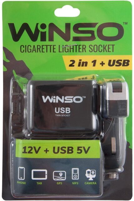 WINSO 200120 Cigarette lighter splitter