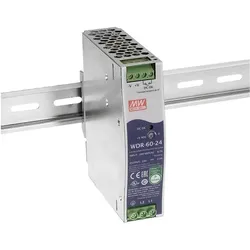 MeanWell, Systemstromversorgung, Netzteil für DIN-Schiene, 89%, 24V, 2.5A, 60W, Einstellbar