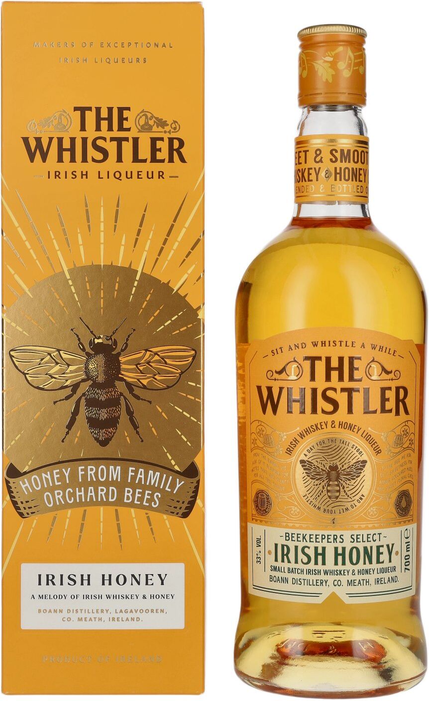The Whistler Whiskey The Whistler IRISH HONEY Irish Whiskey & Honey Liqueur 33% Vol. 0,7l in Geschenkbox