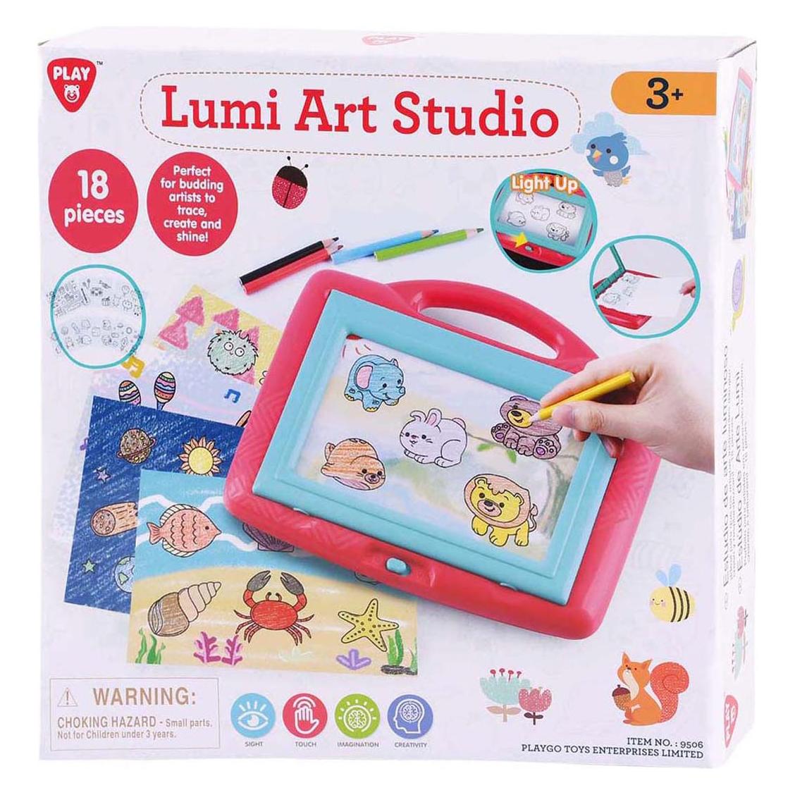 PlayGo Lumi Zeichenbrett - 18-teilig. (66981642)