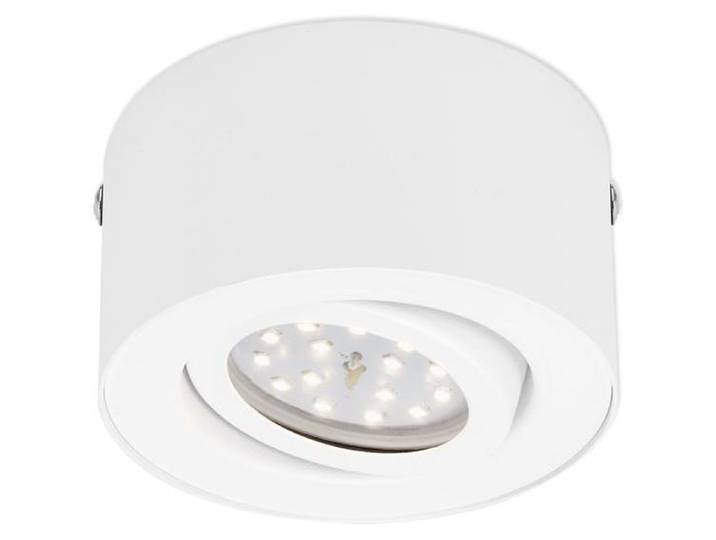 LED Aufbauleuchte Deckenlampe 5W Reflektor schwenkbar Weiß Ø 9cm Briloner