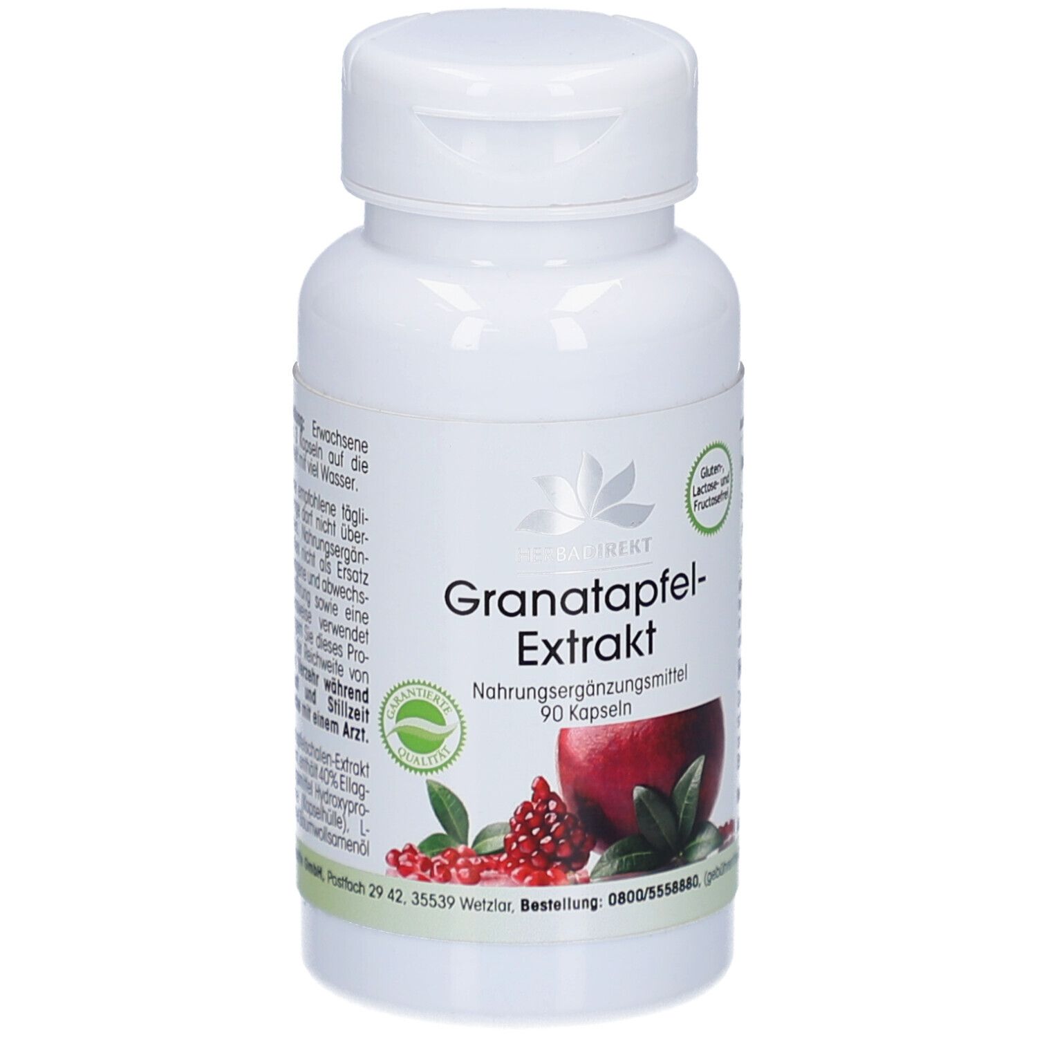 Granatapfel Extrakt Kapseln 90 St