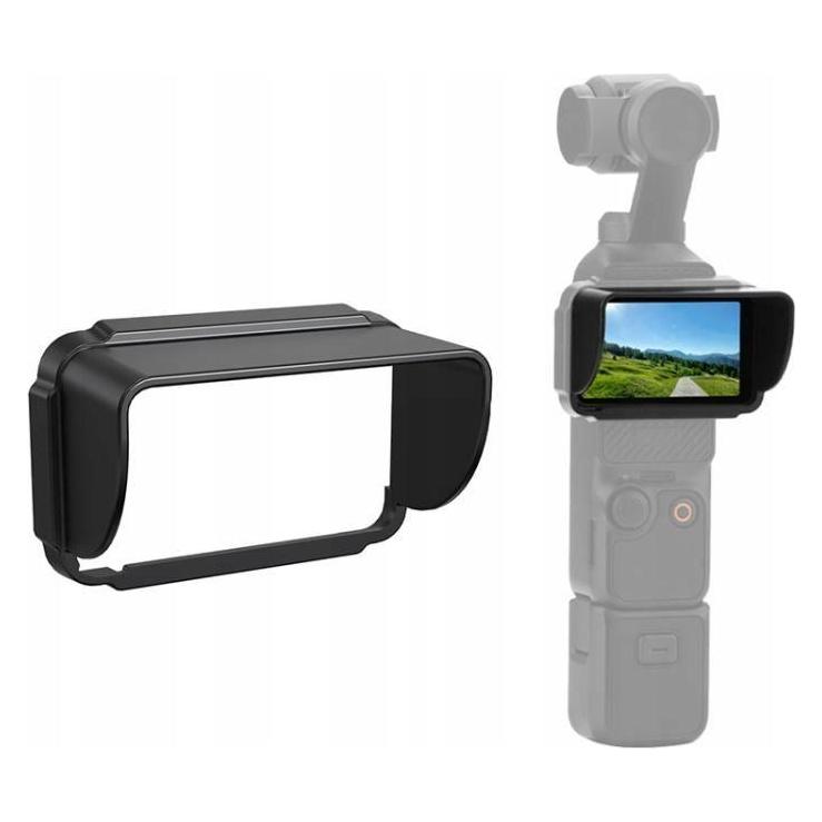 Puluz Osłona Przeciwsłoneczna na Ekran LCD do Ekranu Kamery DJI OSMO Pocket 3 / DOP4854B (PULUZ)