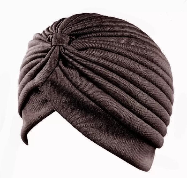 INF Chemo-Kopfbedeckung, weiche Beanie-Mütze für Krebspatienten Braun