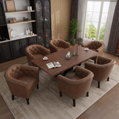 DREAMSIDEA "25 "" Wide Tufted Accent Chair Armchair"
