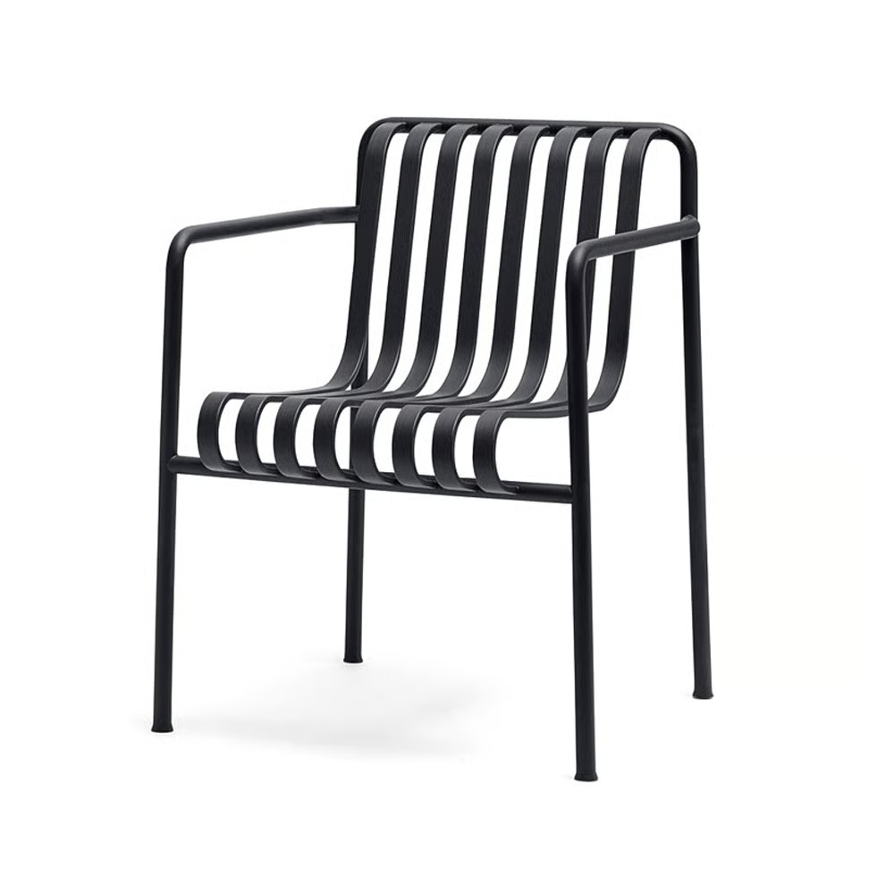 HAY Palissade Dining armstoel Anthracite