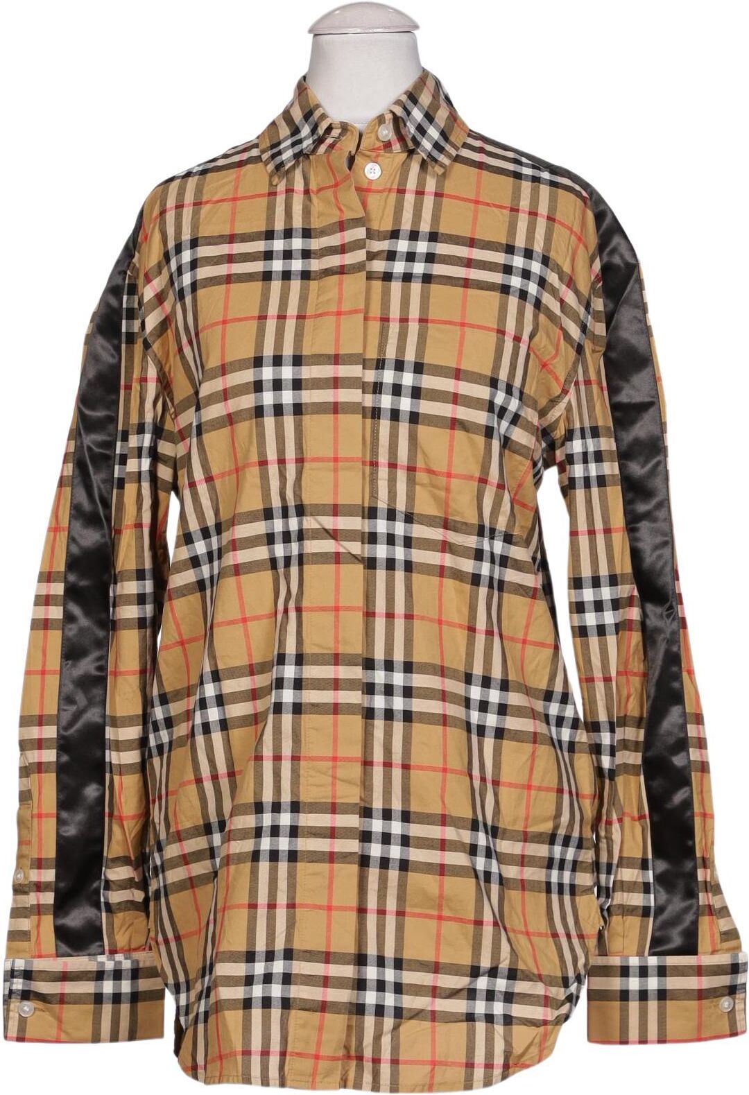 Burberry Damen Bluse, Mehrfarbig, Gr. EU 30 (IT 36), Synthetik - Second Hand