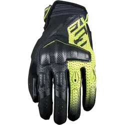Five RS-C Evo, Handschuhe - Schwarz/Neon-Gelb - S