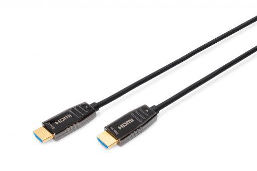 Digitus HDMI AOC Hybrid Glasfaser Anschlusskabel 20m AK-330126-200-S