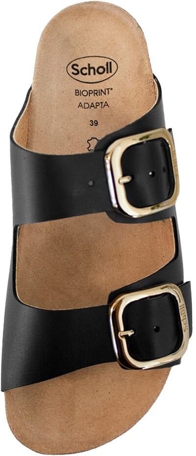 Scholl Ilary 2 straps -sandaalit (naiset) - Black, 42