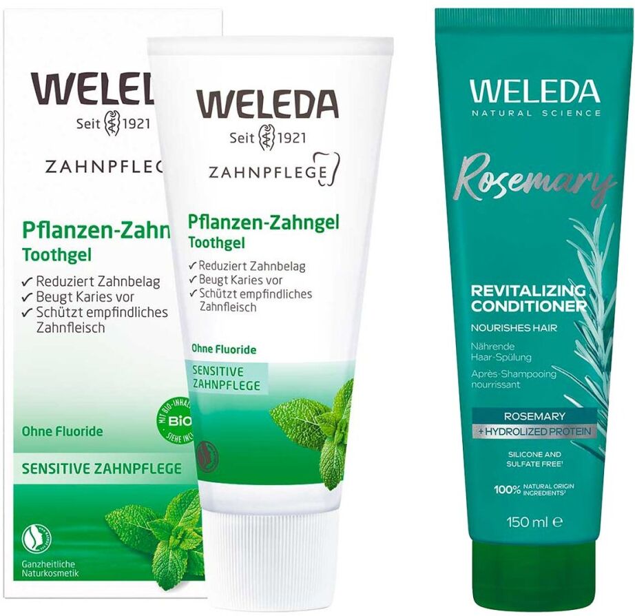 Weleda Pflanzen-zahngel & Rosmarin Revitalizing Conditioner