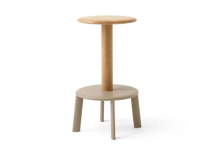 &Tradition Tabouret de bar Massif AV39 Oak-grey beige