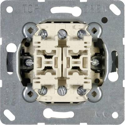 Jung Einsatz Doppel-Wechselschalter LS 990, AS 500, CD 500, LS design, LS plus, FD design, A 500, A plus, A creation, CD plus, SL 500 509 U