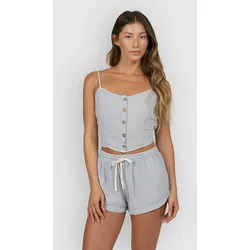 Salty Crew Cloudbreak Cami Hemd fog Gr. XS