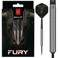 Bullet Fury 90 % Tungsten Steel Darts black 26 g