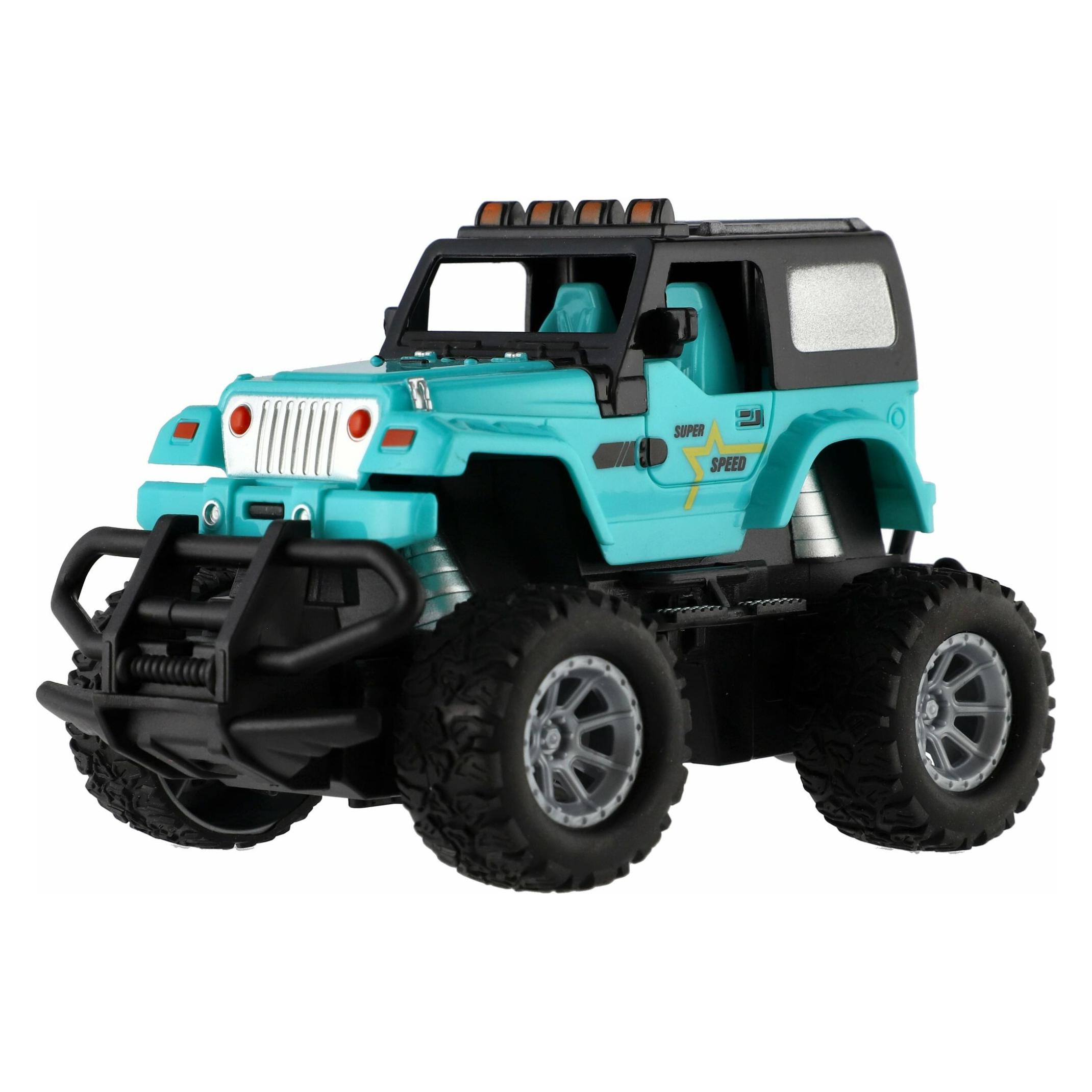 Teddies Geländewagen RC 1:43 blau (00861391)