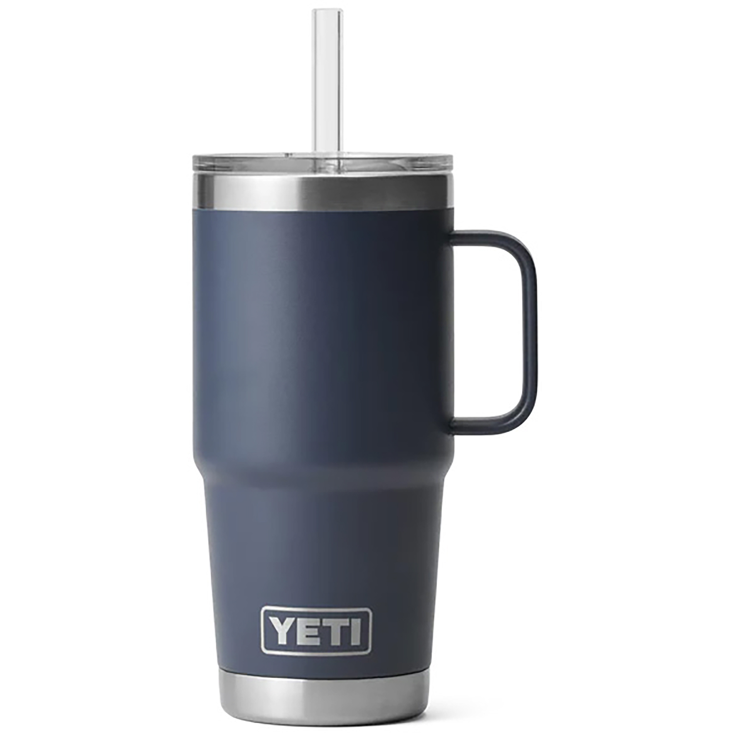 Yeti Rambler 25oz Straw Isolierbecher Isolierflaschen blau Größe 739ml Reise | Lifestyle