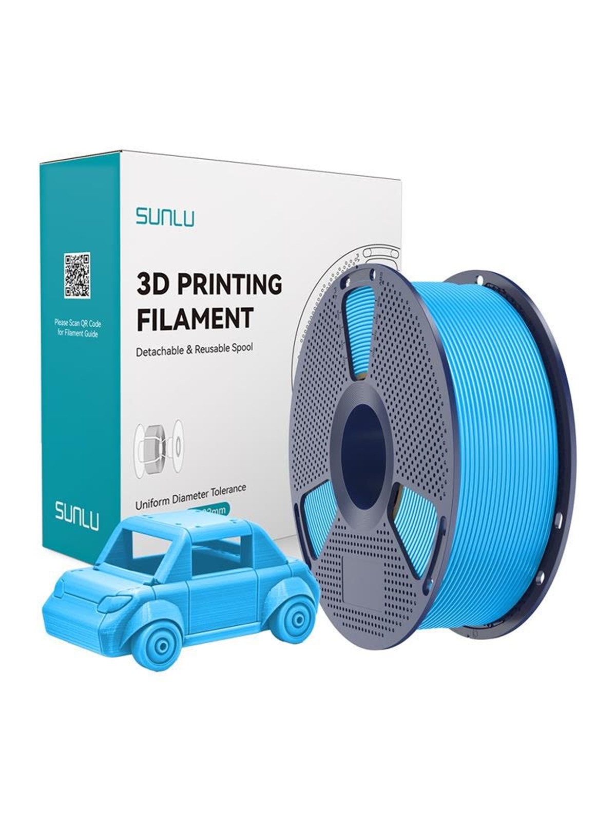 Sunlu PETG Filament - Cyan
