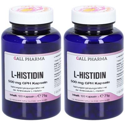 L-Histidin 500 mg GPH Kapseln x2 2x120 St