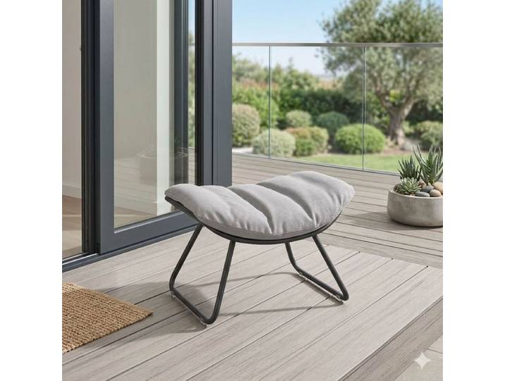 Solpuri Chill Loungehocker Aluminium/Acryl