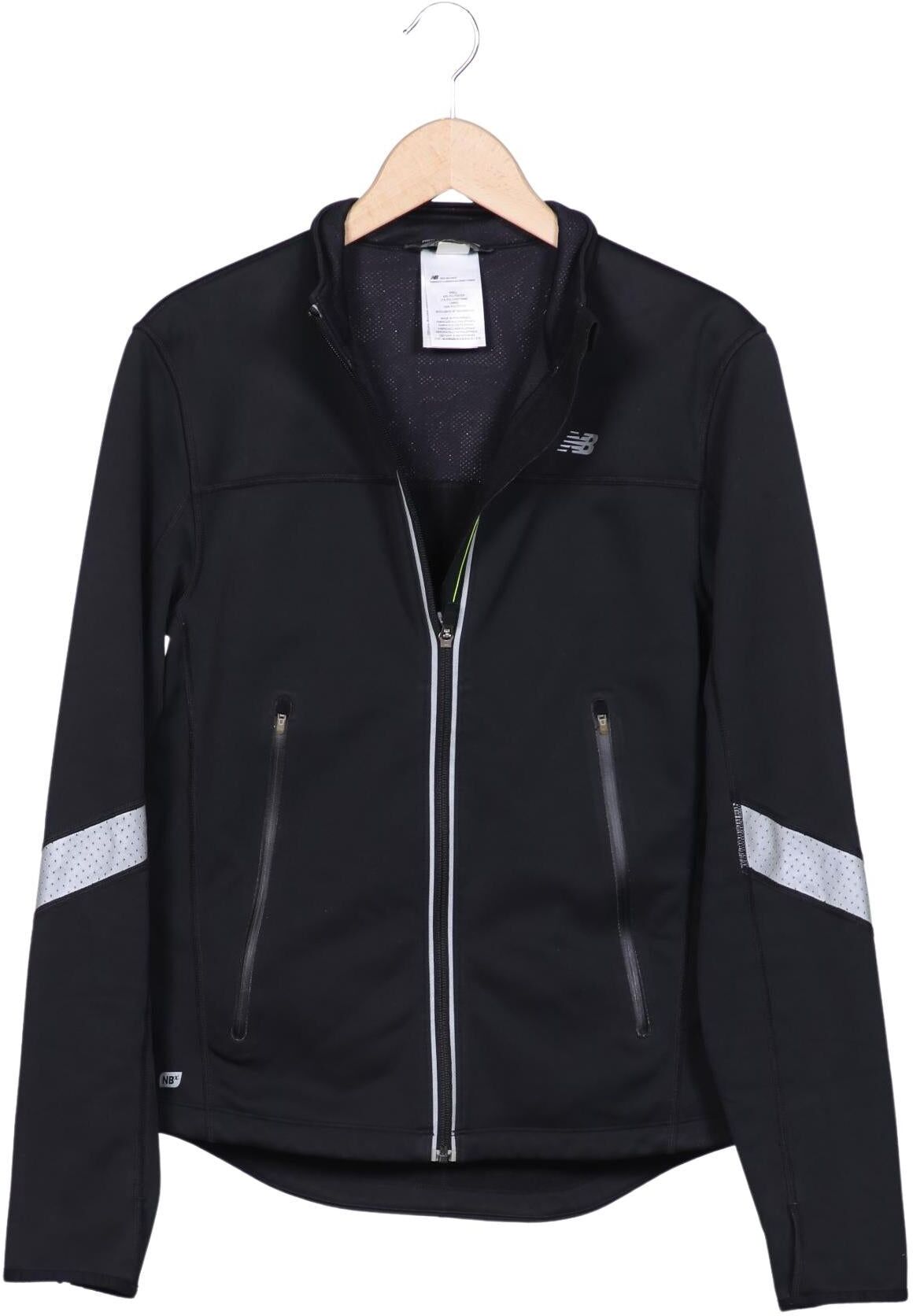 New Balance Herren Jacke, Schwarz, Gr. S, Synthetik - Second Hand