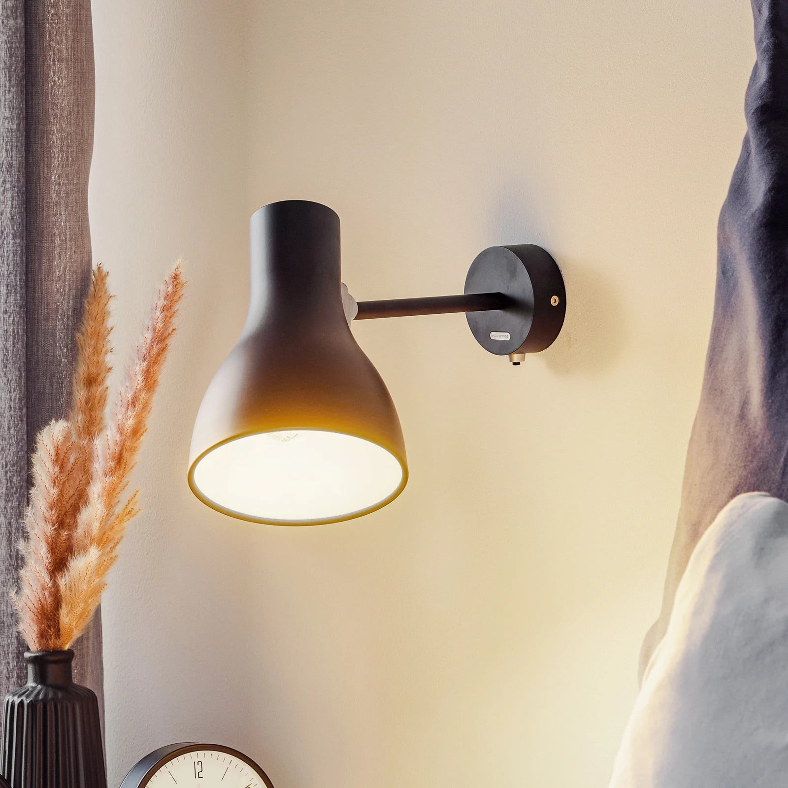 Anglepoise Type 75 Wandlamp Jet Black - Metaal