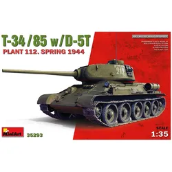 Mini art T-34-85 w/D-5T. Plant 112. Spring 1944