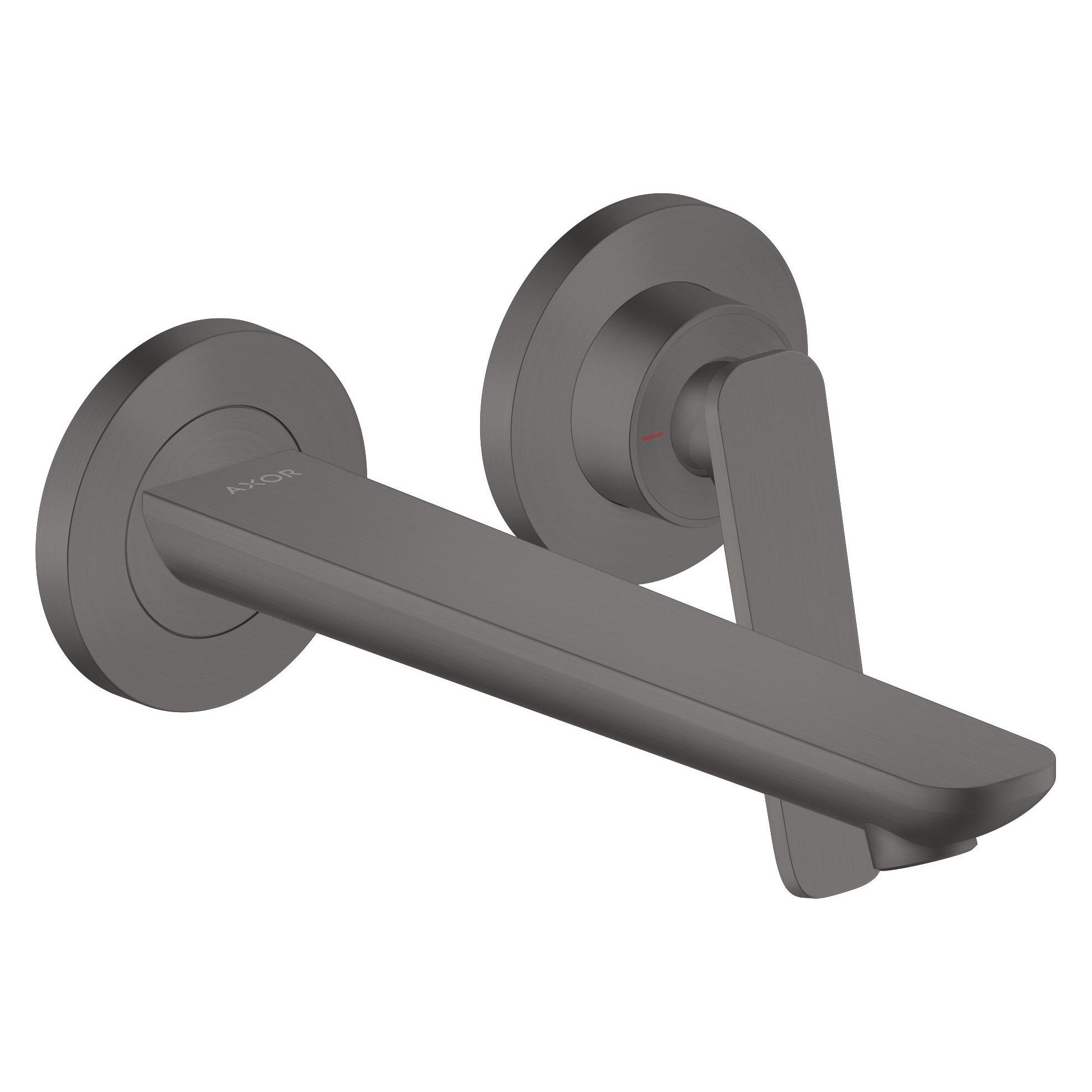 Axor Citterio C Mitigeur monocommandé pour lavabo encastré pour montage mural, bec 195mm, 49110340 (49110340)