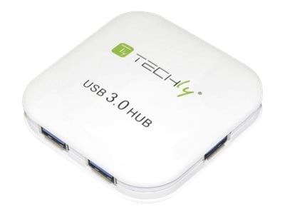 Techly Hub - 4x SuperSpeed USB 3.0 voor desktopgebruik