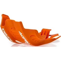 Acerbis 0024253 KTM EXC-F/XCF-W, Motorschutzplatte - Orange/Weiß