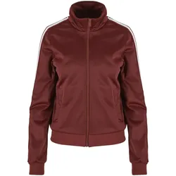 Urban Classics, Damen, Laufjacke, Ladies Retro Track Jacket - 137875 (S), Rot