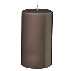 Kopschitz Kerzen Kerzen 4er Adventskerzen, Adventskranz Kerzen Set Mocca, 100 x 50 mm, 4 Stück (1 Set)