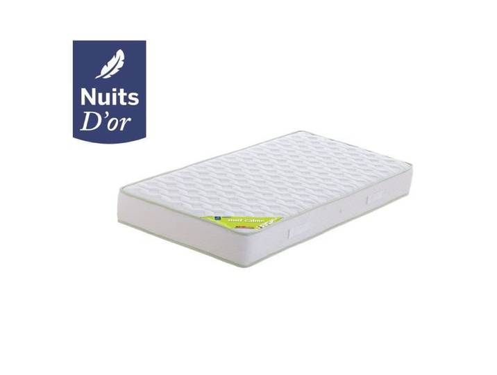 Matelas Mousse 180x200 cm - Soutien Ferme - Grand Confort pour des Nuits Calmes - MATELAS NUIT CALME